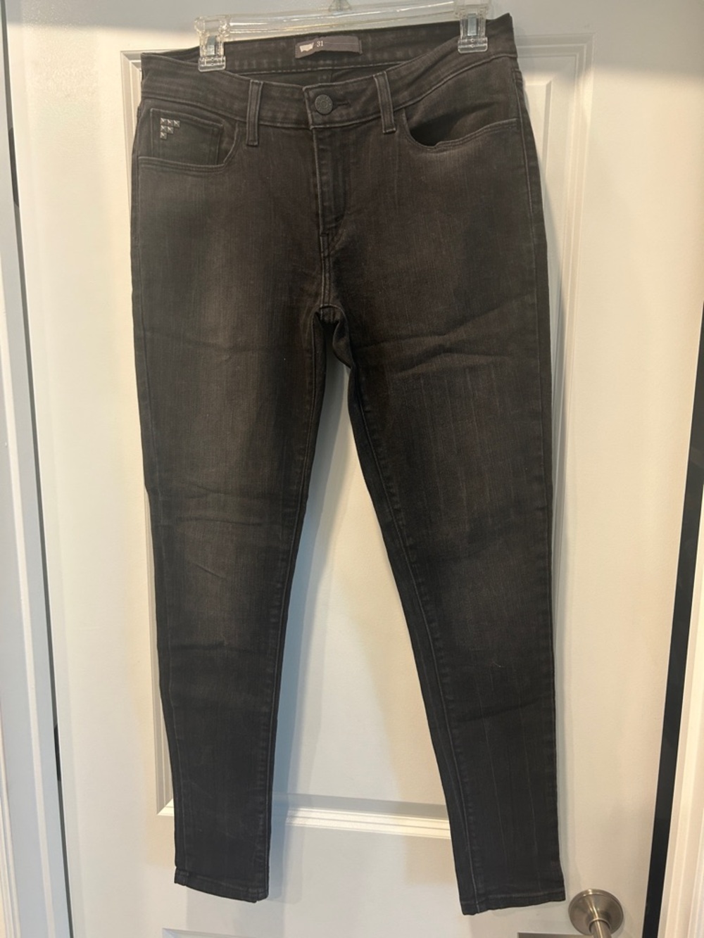 Levi's Women’s Skinny Jeans in Faded Black